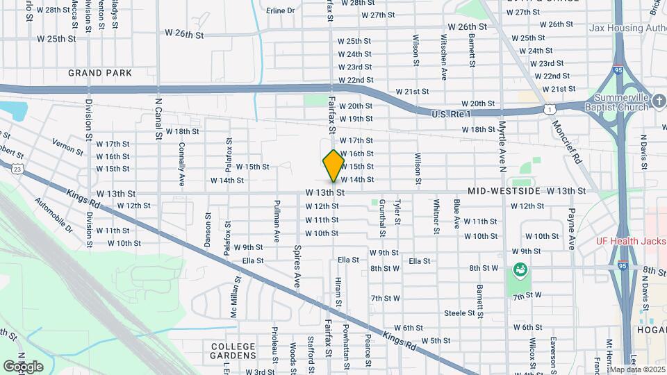 2310 Fairfax St Map and Location Details