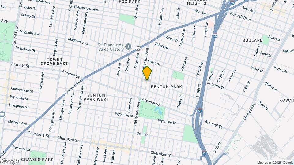 2312 Pestalozzi St Map and Location Details