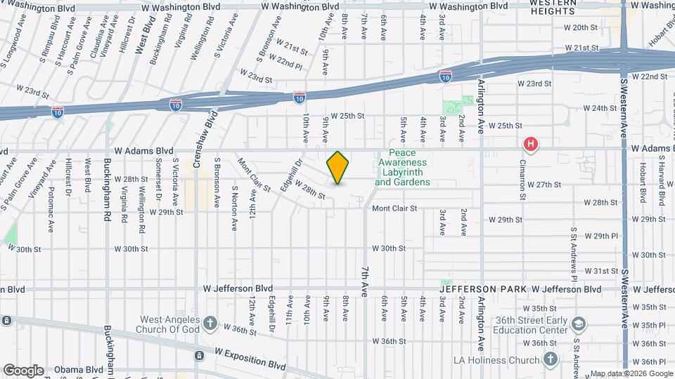 3820 W 27th St, Unit 116 Map and Location Details