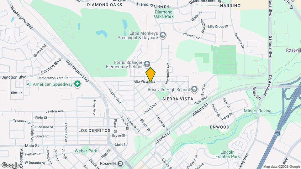 400 El Dorado Ave Map and Location Details