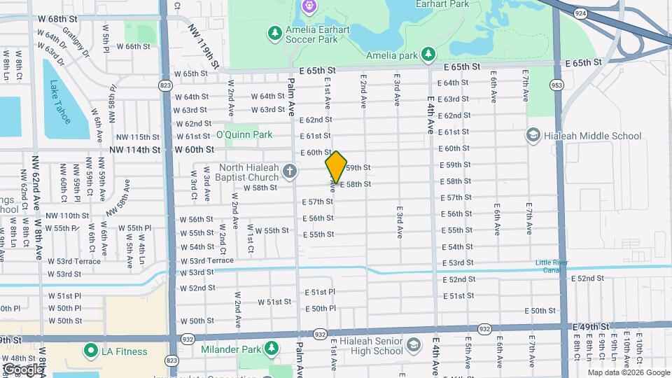 104 E 58th St Map and Location Details