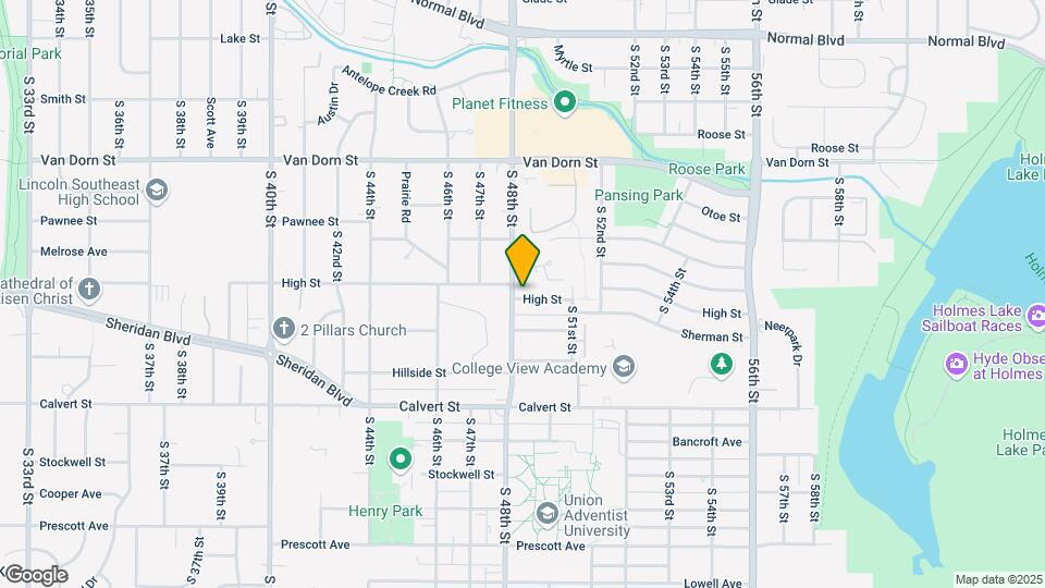 3210 S 48th St Map and Location Details