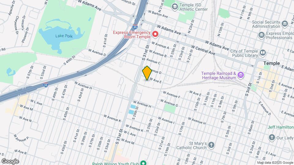 511 S 29th St Map and Location Details