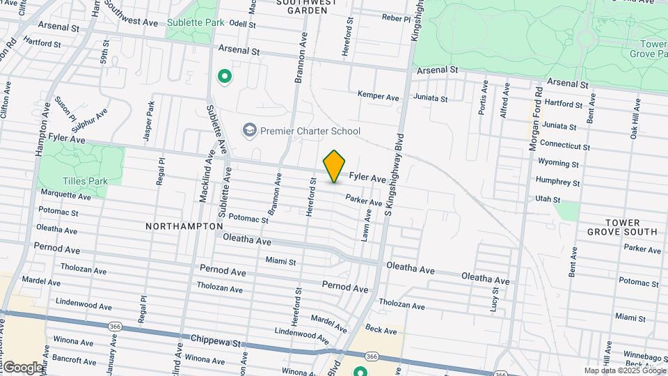 4971 Parker Ave Map and Location Details