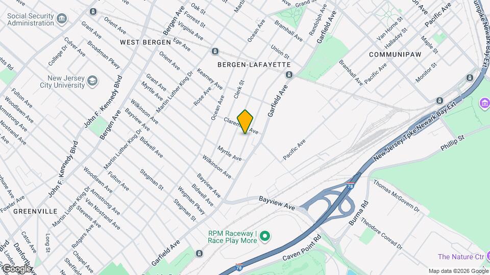 75 Randolph Ave Map and Location Details