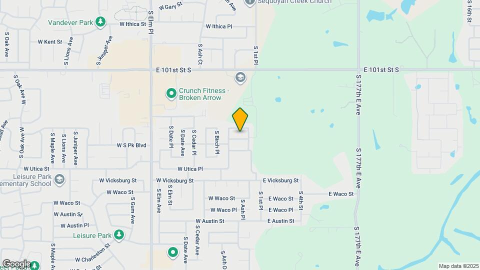 108 W South Park St Map and Location Details