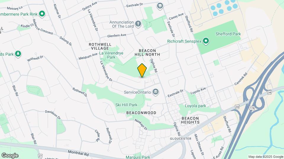 2045 Deerhurst Ct Map and Location Details