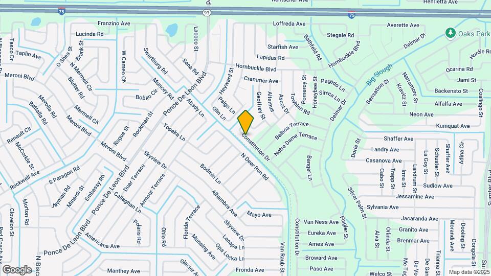 3945 Constitution Dr Map and Location Details