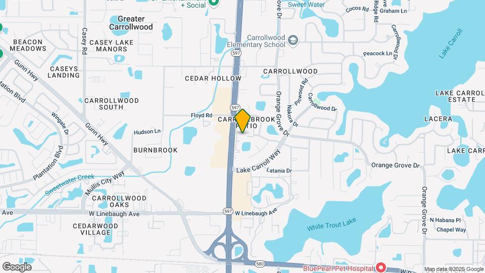 10453 Carrollbrook Cir Map and Location Details