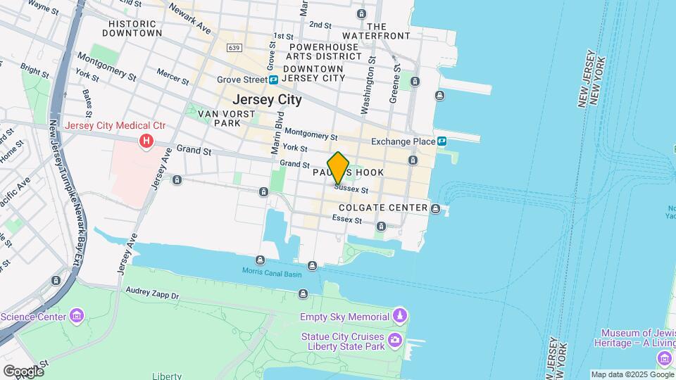 107 Sussex St Mapa y Detalles de la Ubicación