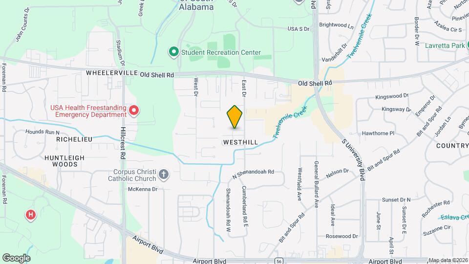 6028 Sussex Dr Map and Location Details