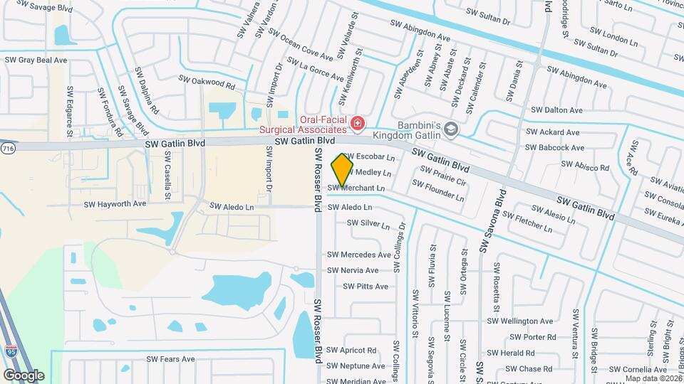 1650 SW Merchant Ln Mapa y Detalles de la Ubicación