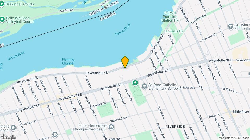 6711 Riverside Dr E Map and Location Details
