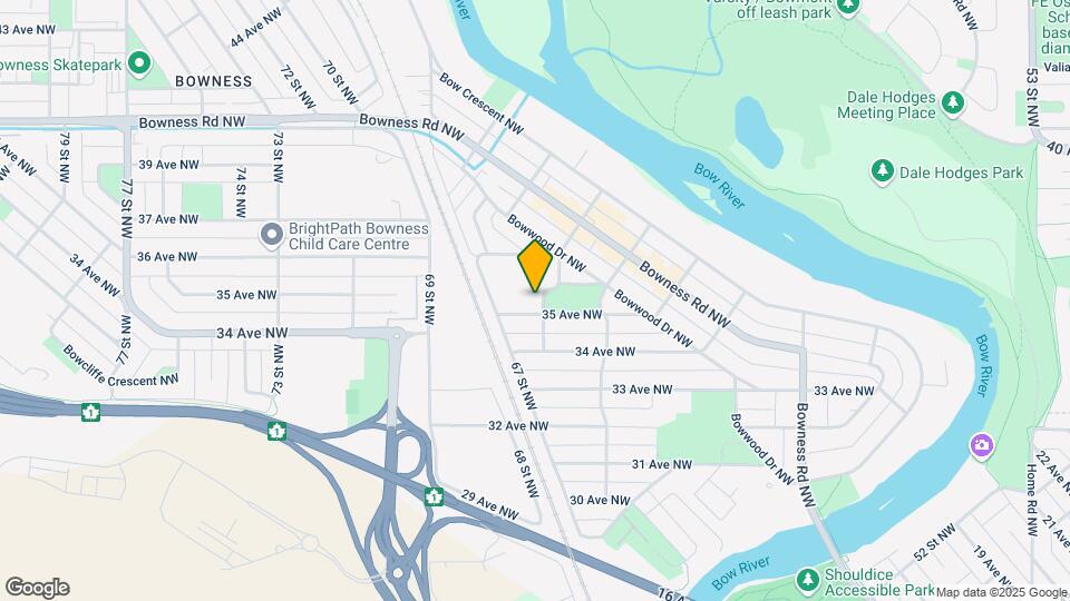 6452 35 Av NW Map and Location Details