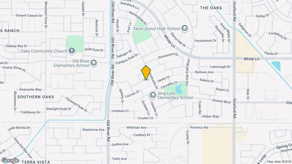 9117 Hoxie Ct Map and Location Details