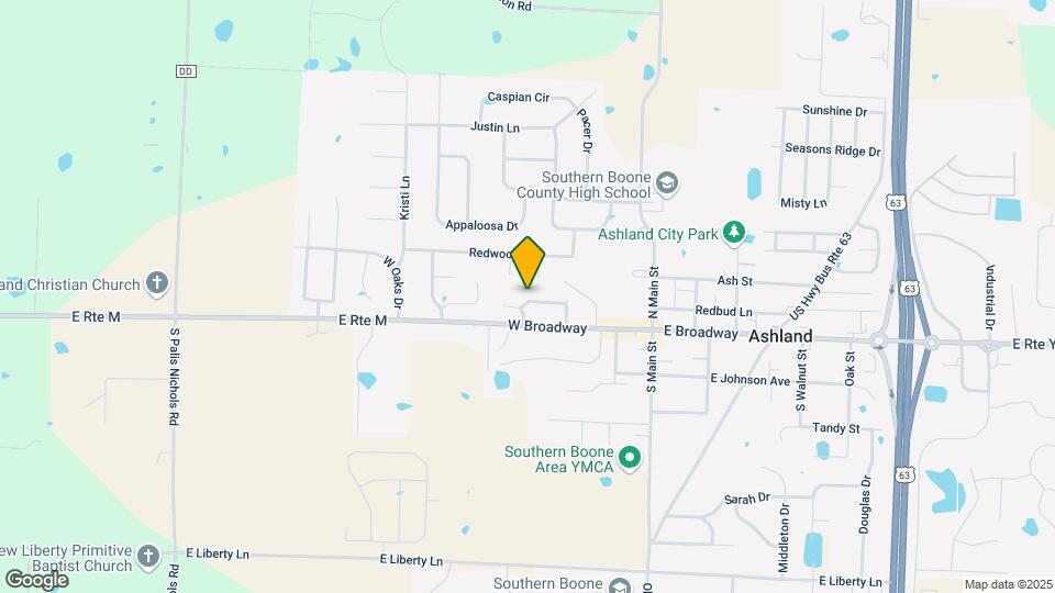 503 Meadow Ln, Unit # B Map and Location Details