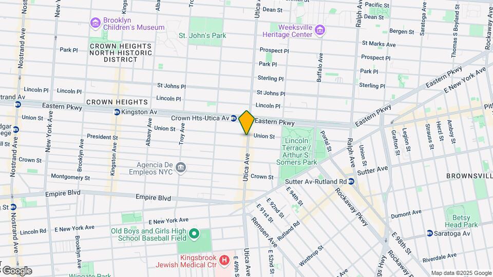 304 Utica Ave Mapa y Detalles de la Ubicación
