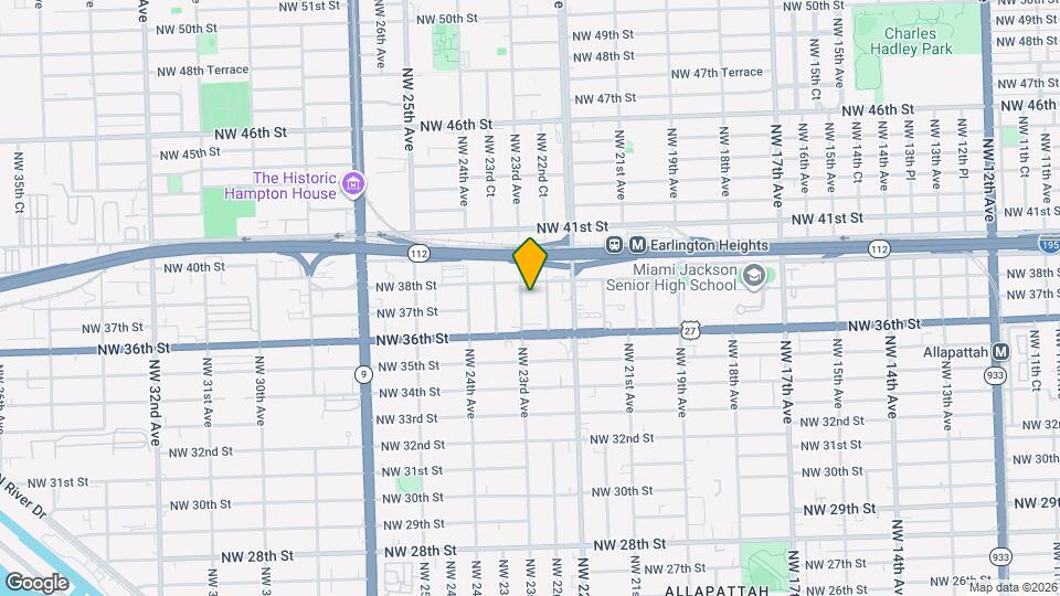 3723 NW 23rd Ave Map and Location Details