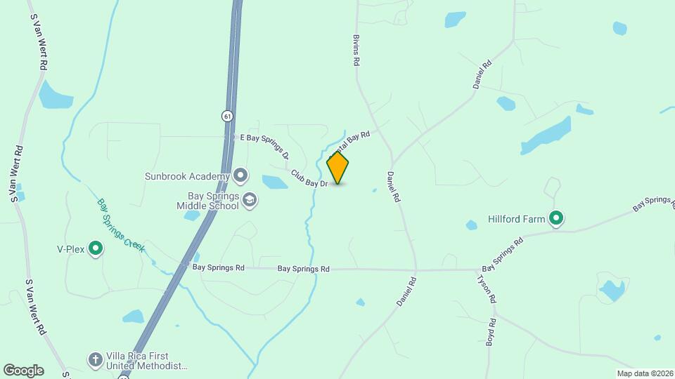 2060 Club Bay Dr Map and Location Details