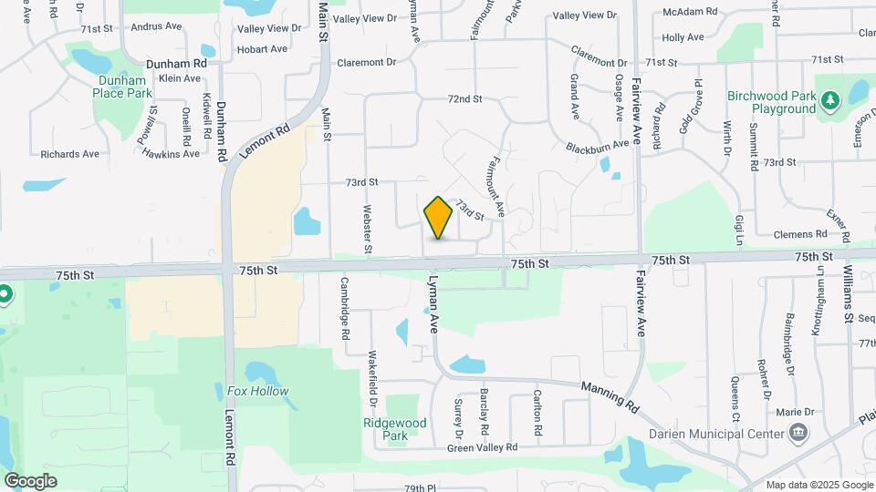 817 74th St Map and Location Details