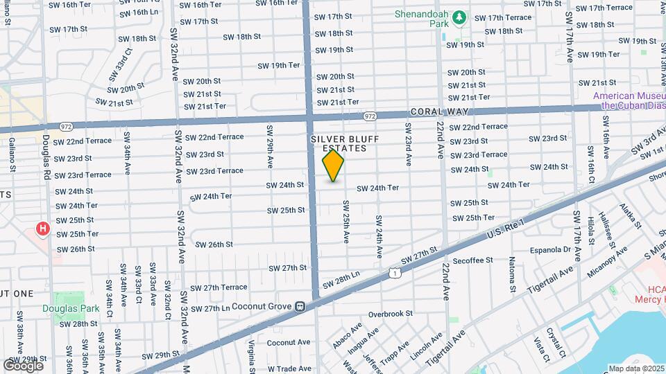 2637 SW 24th Ter-Unit -Rear Map and Location Details