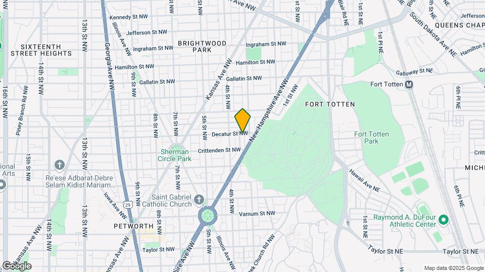 306 Decatur St NW Map and Location Details