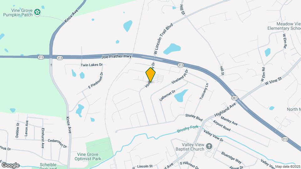 150 Vineland Pkwy Dr Map and Location Details