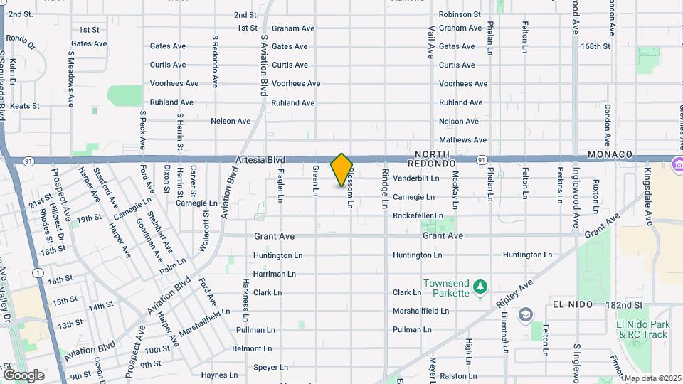 2019 Carnegie Ln Map and Location Details