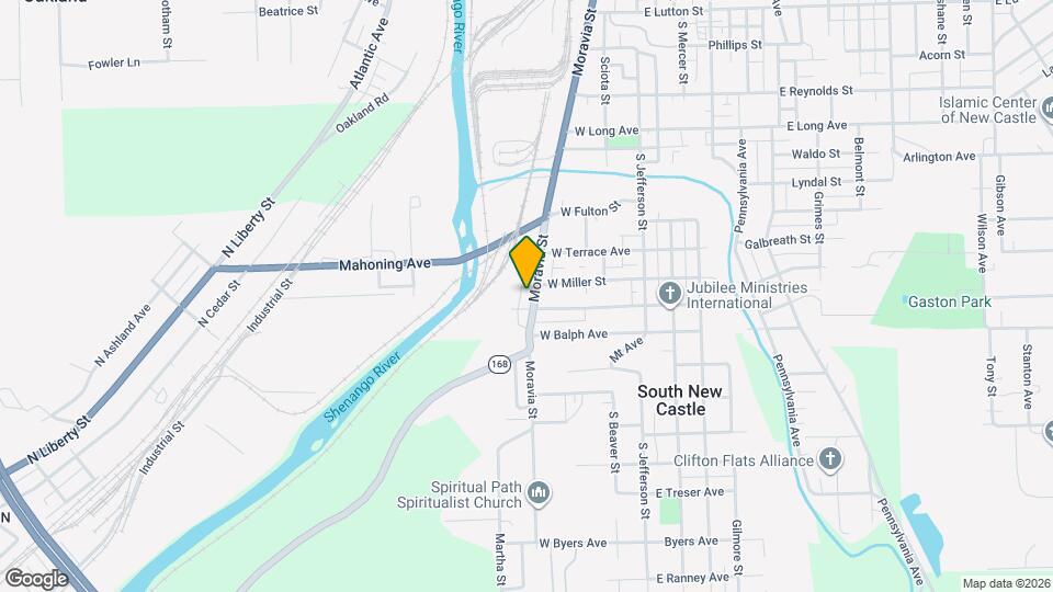 1708 Moravia St Mapa y Detalles de la Ubicación