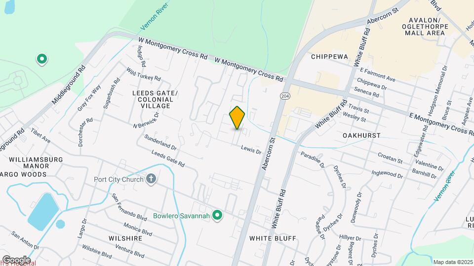 100 Lewis Dr Map and Location Details