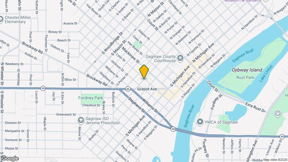 721 Lyon St Map and Location Details