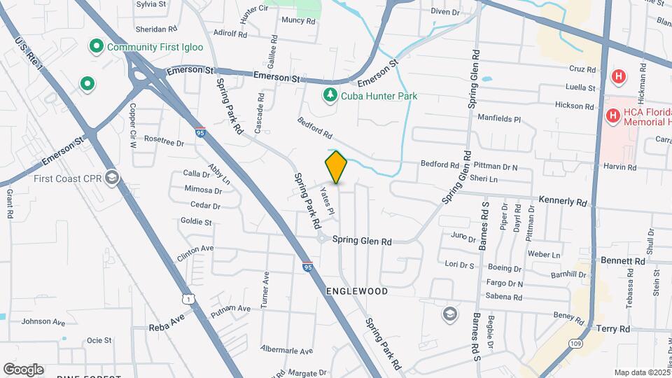 4072 Spring Park Cir Map and Location Details