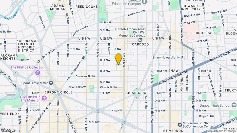 1735 Johnson Ave NW Mapa y Detalles de la Ubicación