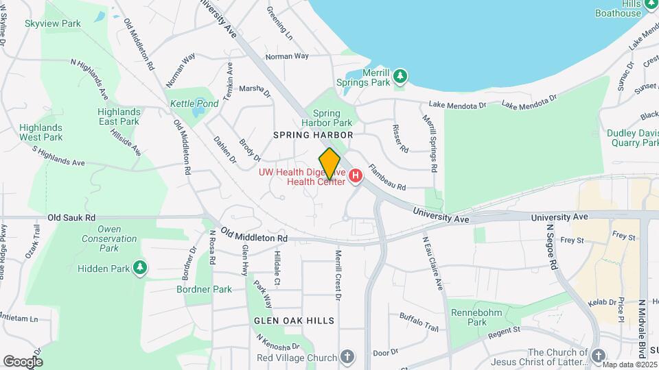 5123 University Ave Map and Location Details