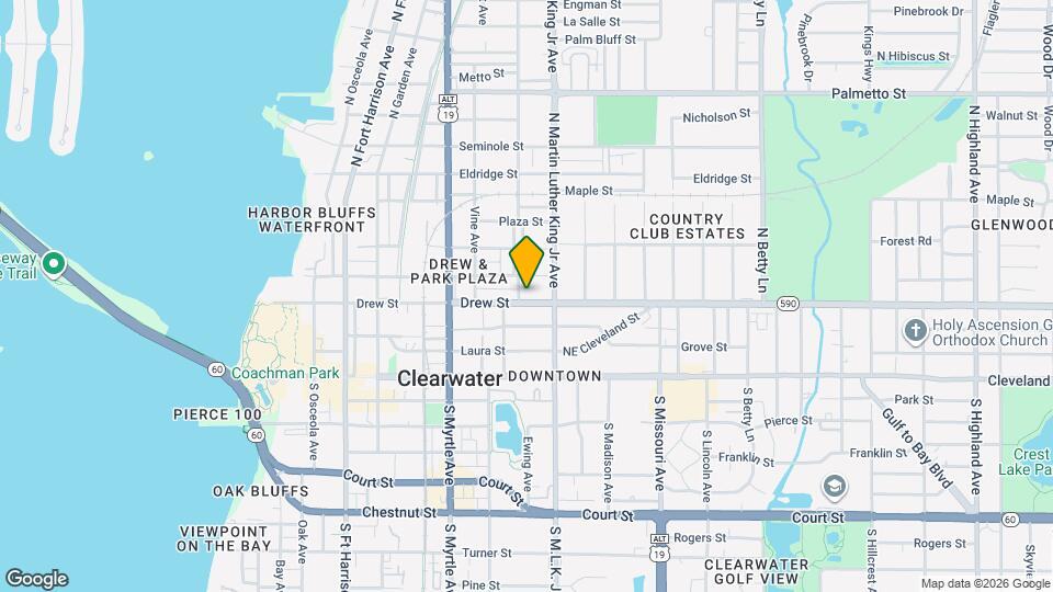 1002 Drew St Map and Location Details