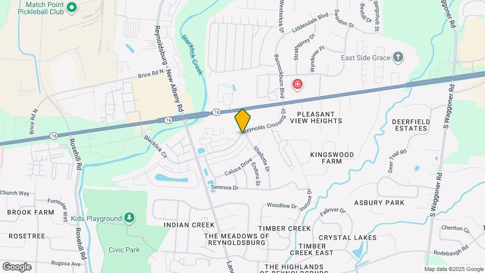 7257 Reynolds Crossing Dr Map and Location Details