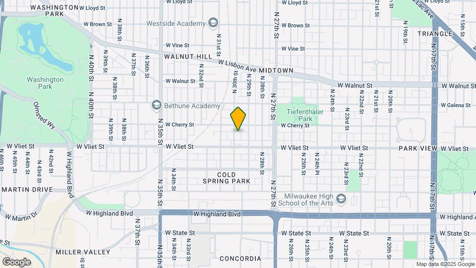 1436 N 30th St Mapa y Detalles de la Ubicación