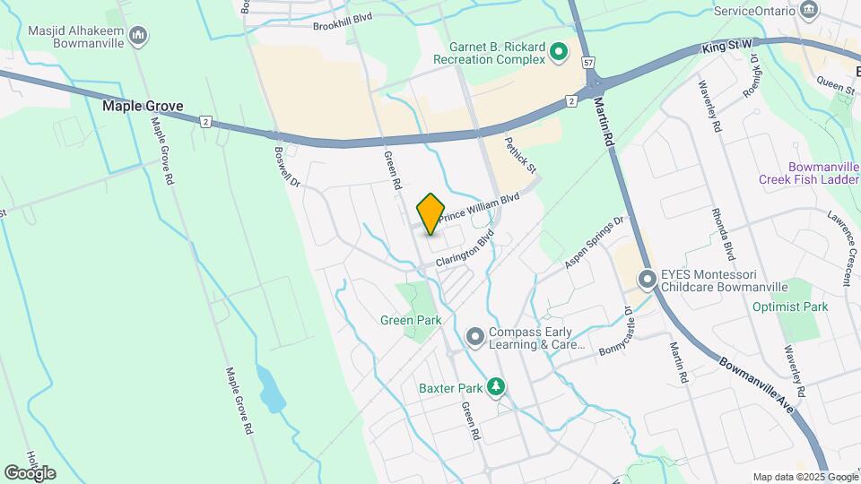 25 King George Way Map and Location Details