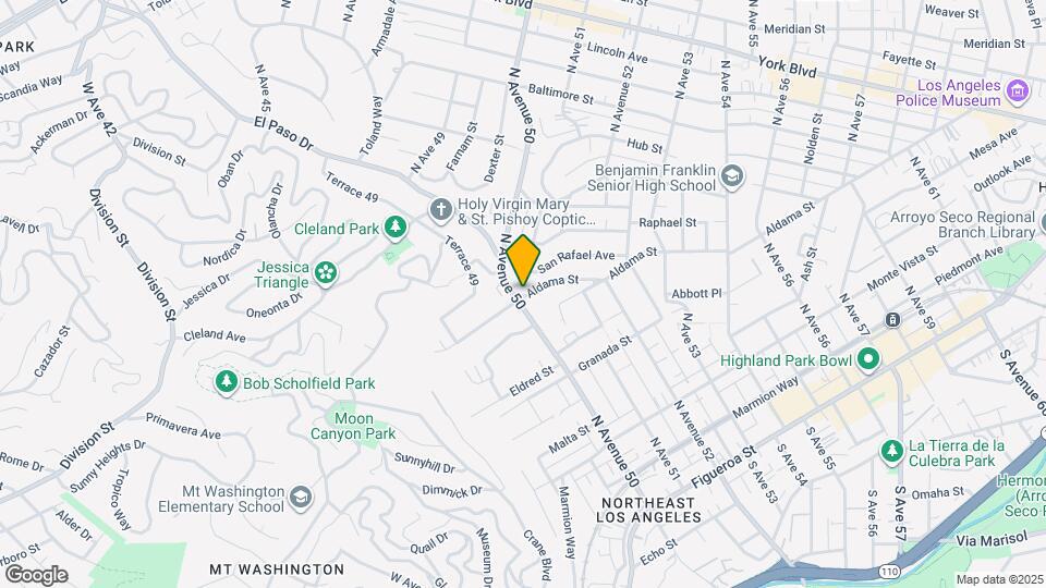 5003 Aldama St, Unit 5003 Map and Location Details