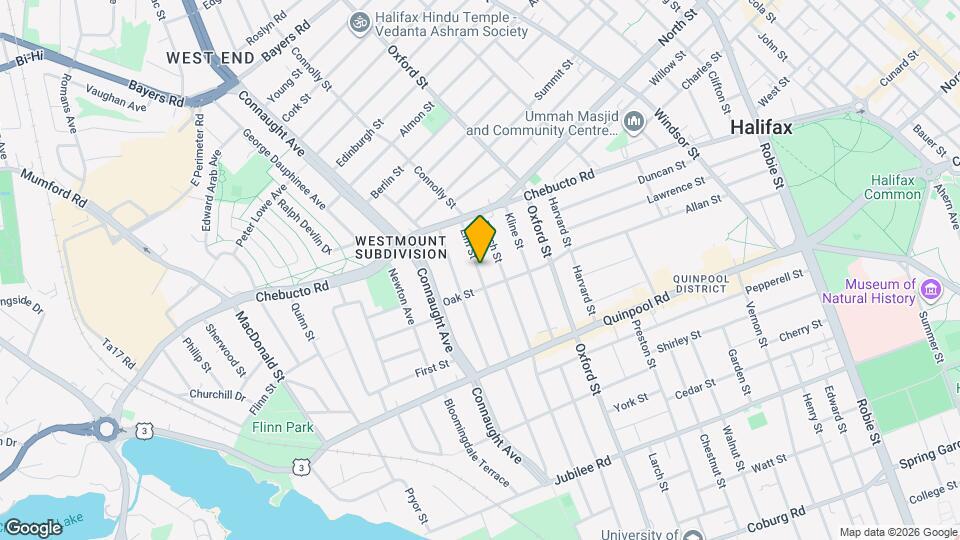 2521 Elm St Map and Location Details