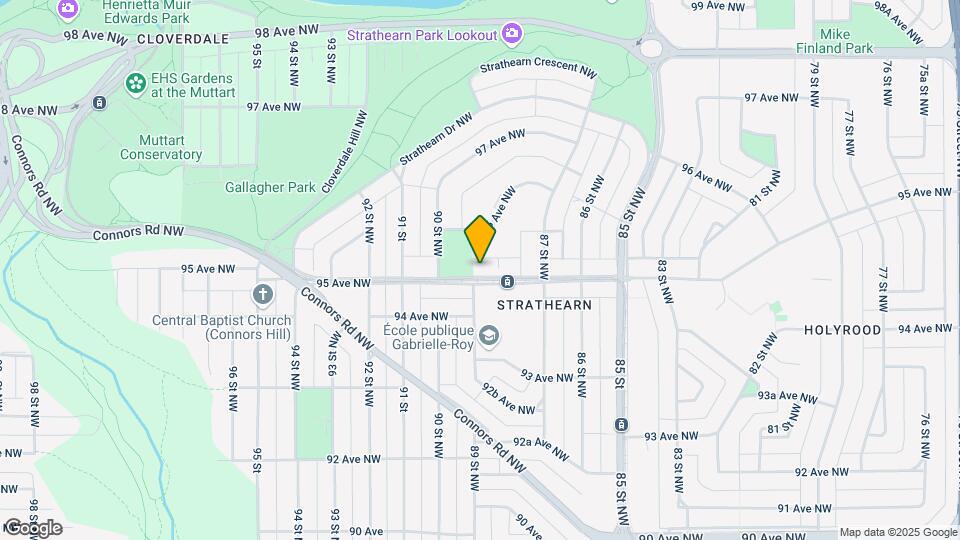 8814 95 Av NW Map and Location Details