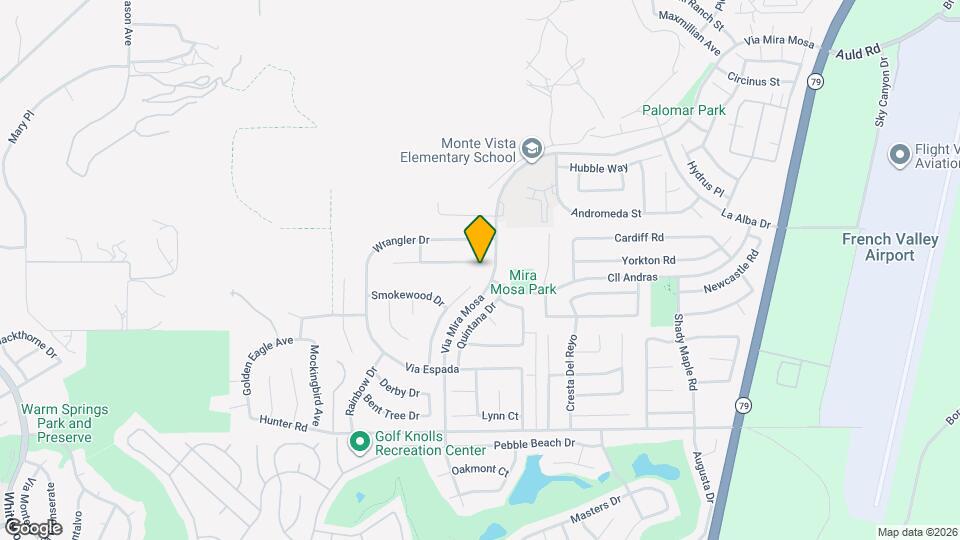 29383 Broken Arrow Way Map and Location Details