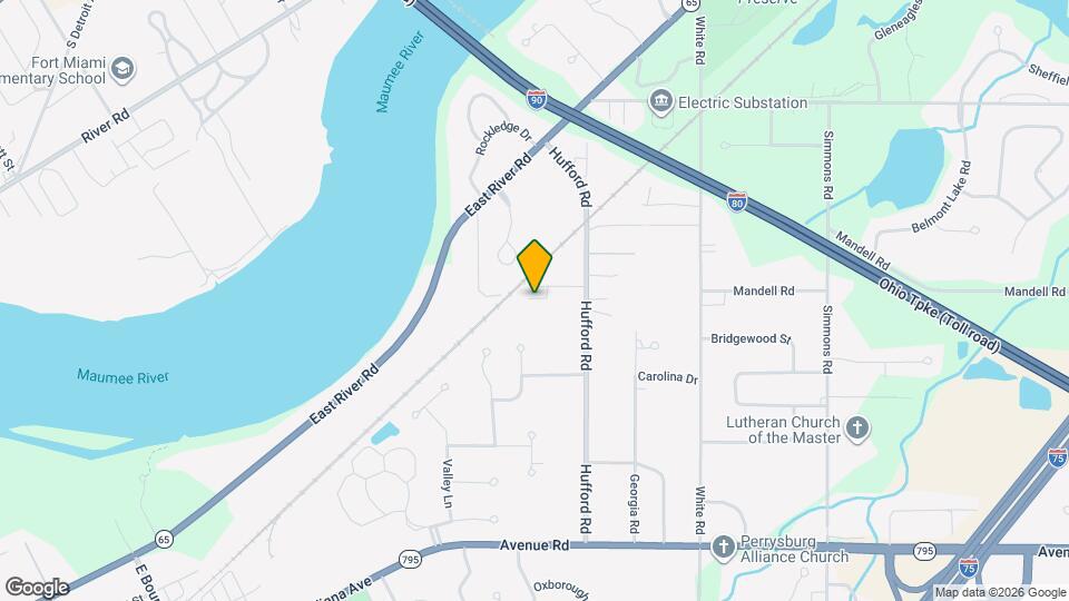 10852 Fox Cove Dr Map and Location Details