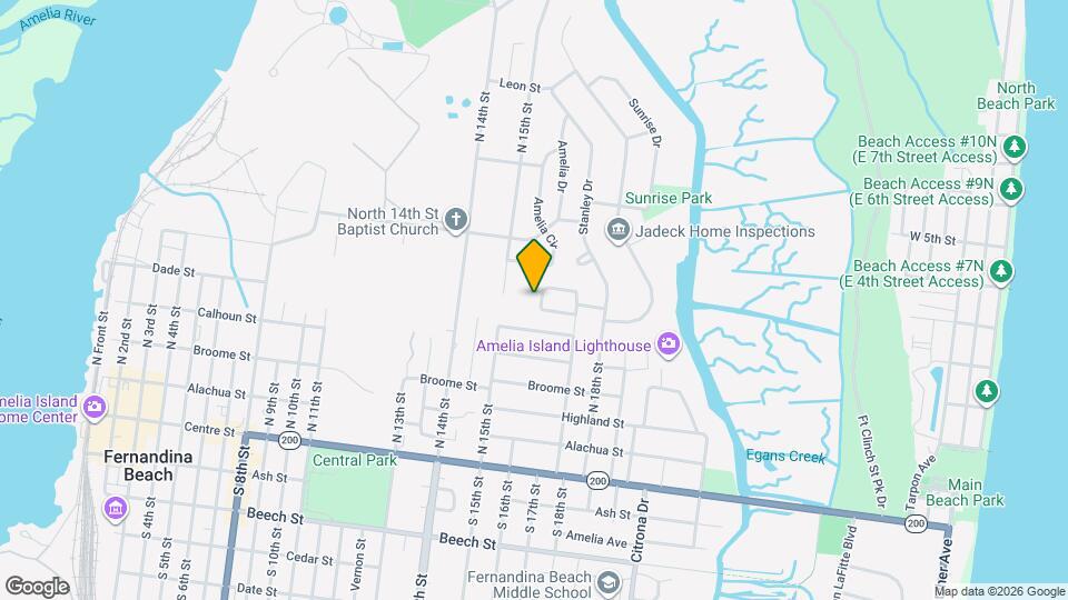 1600 Highland Dunes Way Map and Location Details