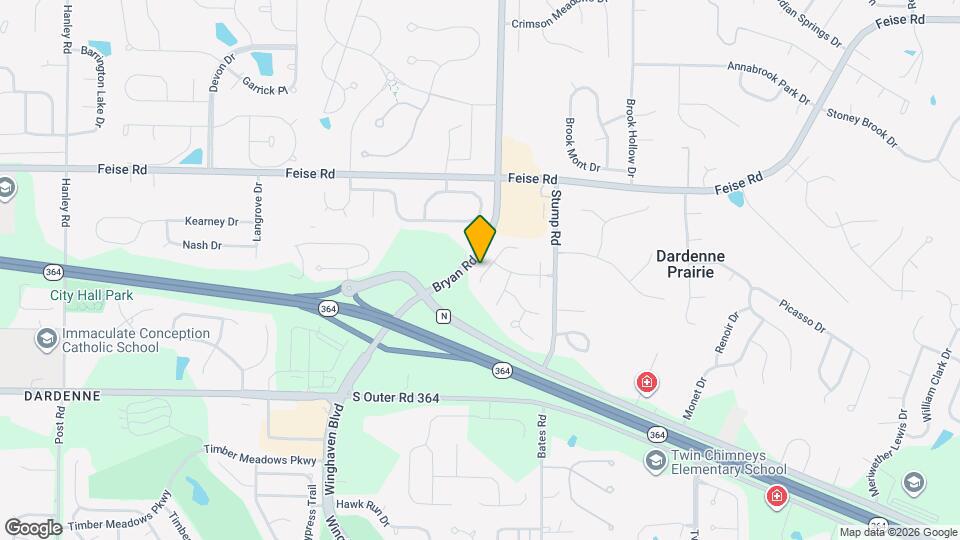 1737 Western Pines Ct Map and Location Details
