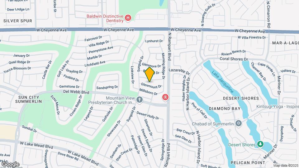 8528 Glenmount Dr Map and Location Details