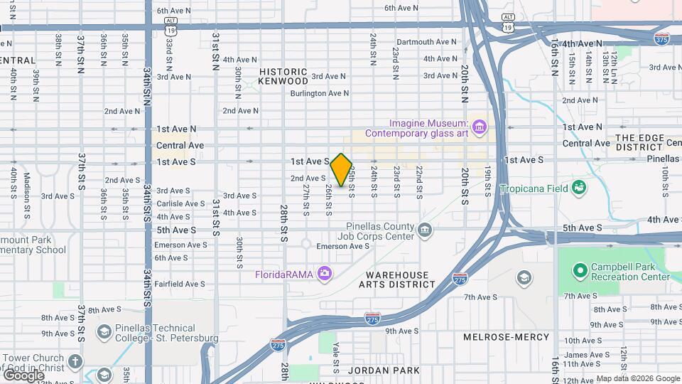 2525 3rd Ave S Mapa y Detalles de la Ubicación