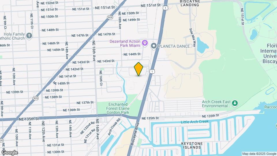 14030 Biscayne Blvd Map and Location Details