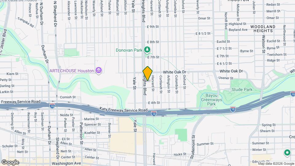 516 Heights Blvd Map and Location Details
