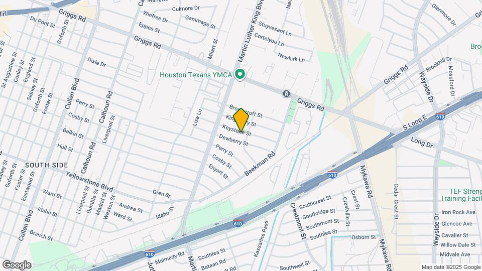 5242 Keystone St Map and Location Details